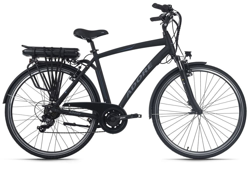 Vélo électrique Adore Versailles 28" blanc cadre haut