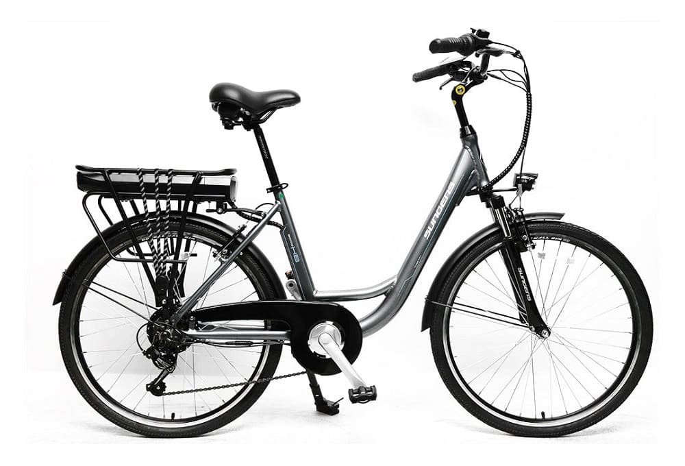 Vélo électrique femme Sungens HB6 250W-36V-10.4Ah (374Wh) - Roue 26