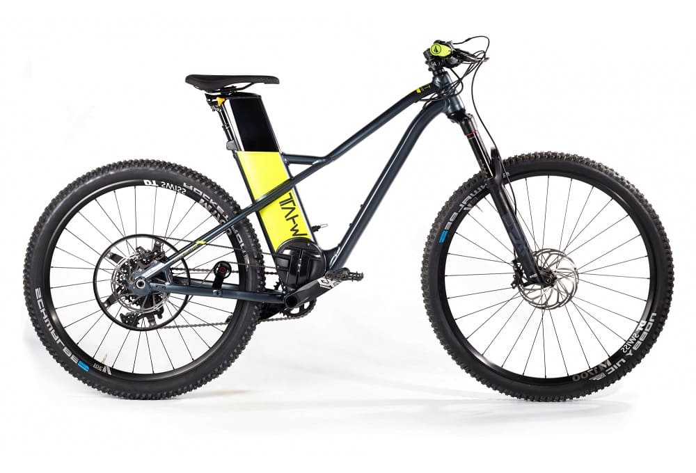 Vélo électrique hybride VTT Whatt TTPlayer beige 2022 – Image 3
