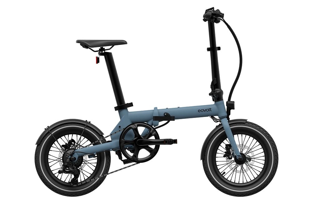 Vélo électrique pliant Eovolt Morning Bleu