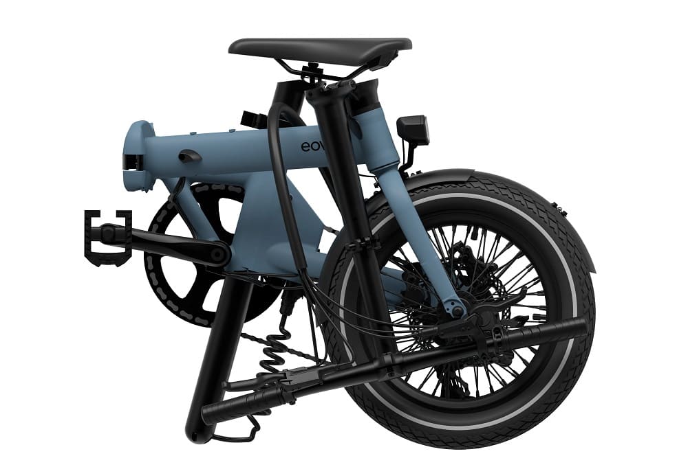 Vélo électrique pliant Eovolt Morning Bleu – Image 10