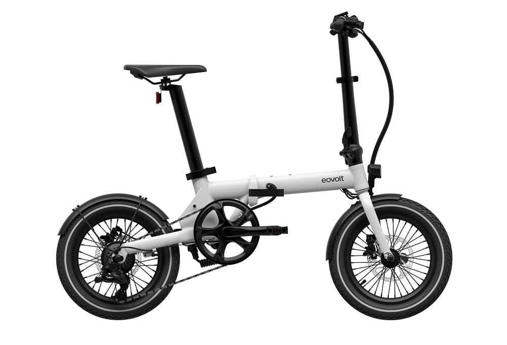 Vélo électrique pliant Eovolt Morning Gris