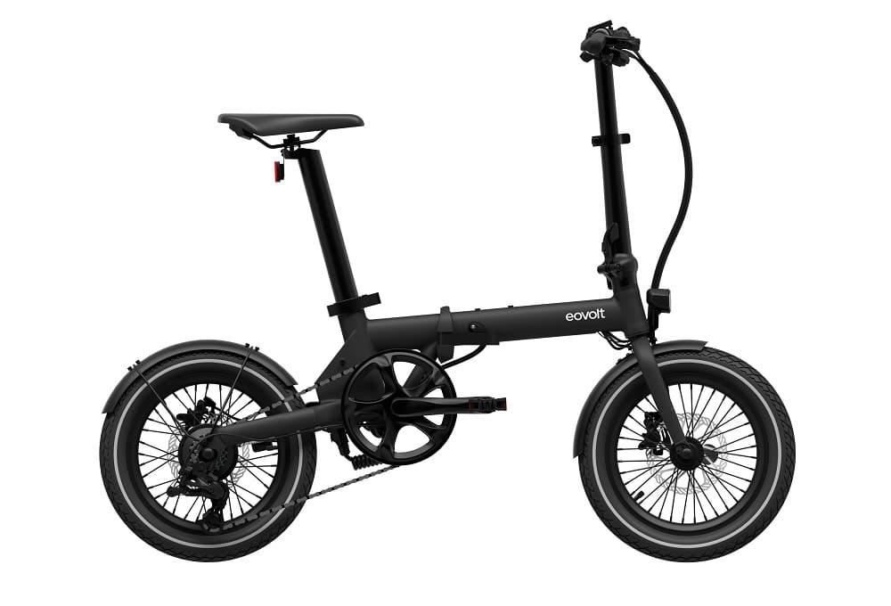 Vélo électrique pliant Eovolt Morning noir