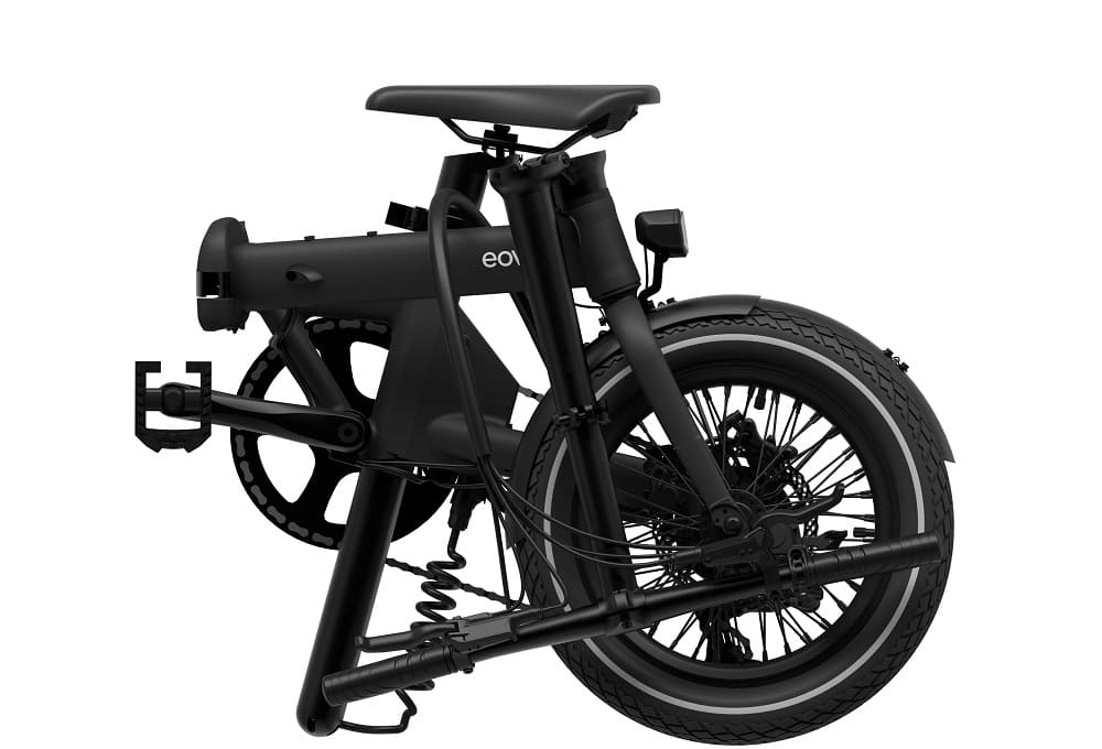 Vélo électrique pliant Eovolt Morning Bleu – Image 6