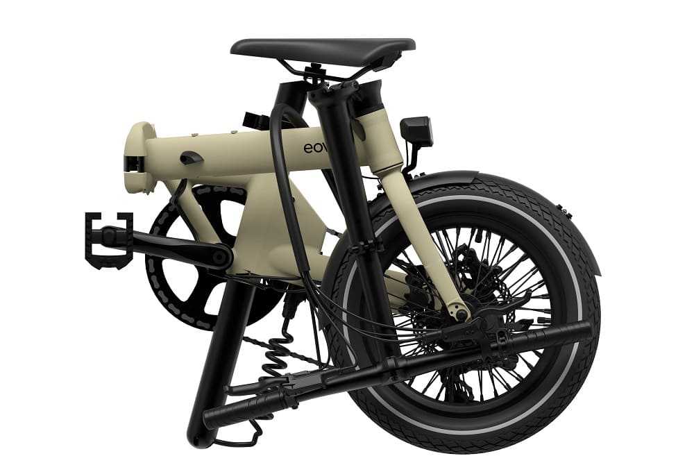Vélo électrique pliant Eovolt Morning Bleu – Image 5