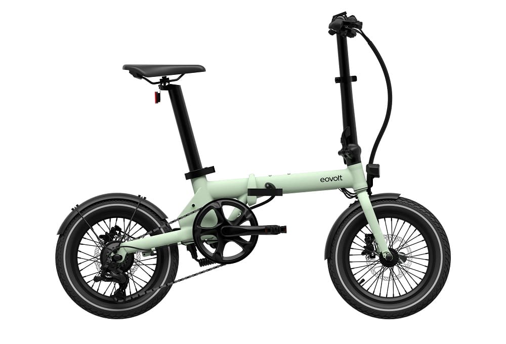 Vélo électrique pliant Eovolt Morning Vert