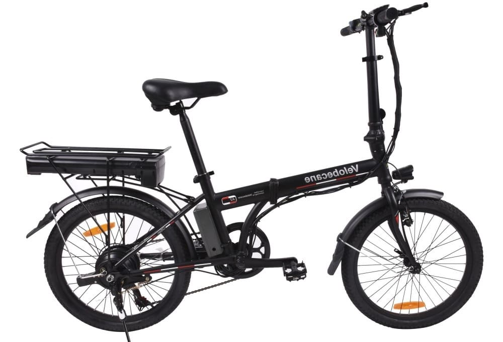 Vélo électrique pliant Velobecane Urban Noir