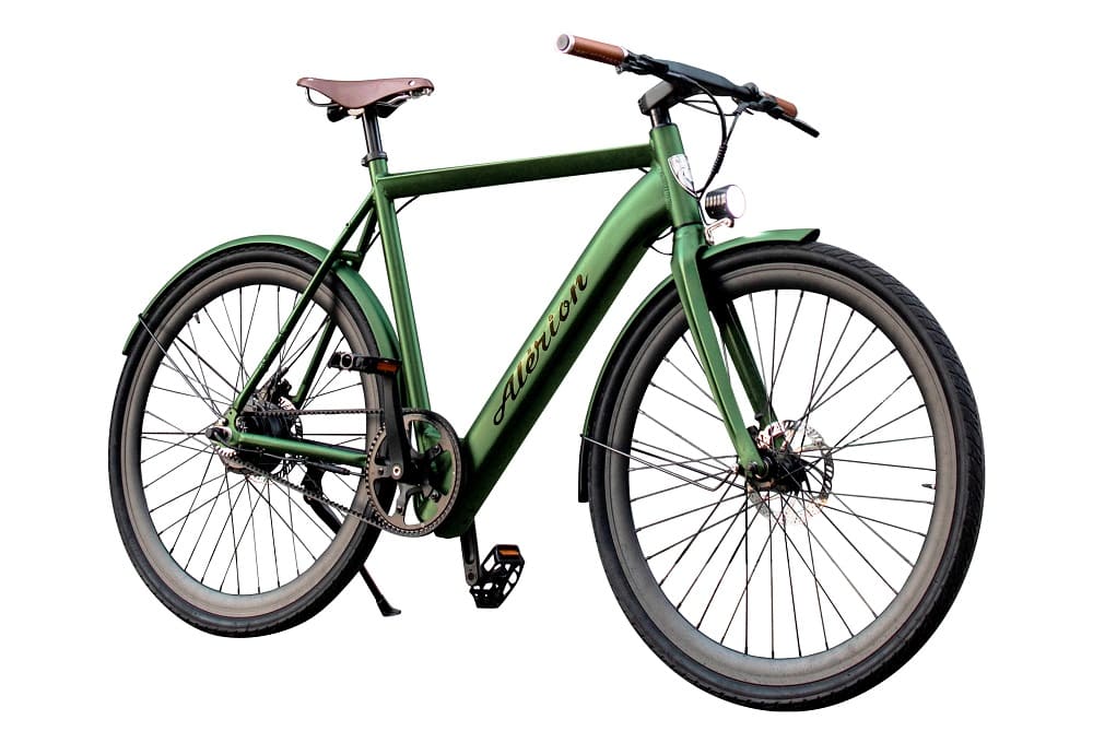 Vélo éléctrique urbain Alérion Cycles a. Matt Khaki
