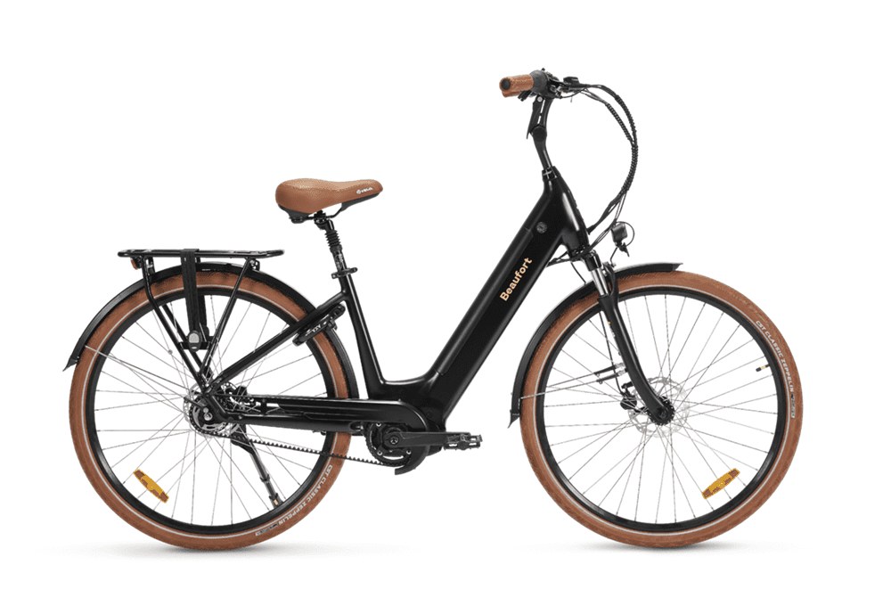 Vélo électrique ville Beaufort Bay noir