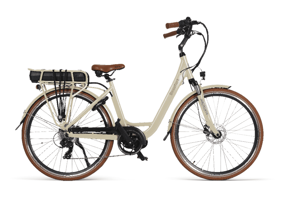 Vélo électrique ville Beaufort Bea Beige
