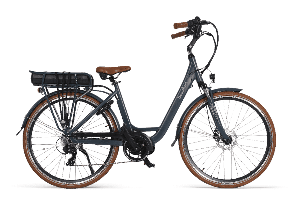 Vélo électrique ville Beaufort Bea Gris