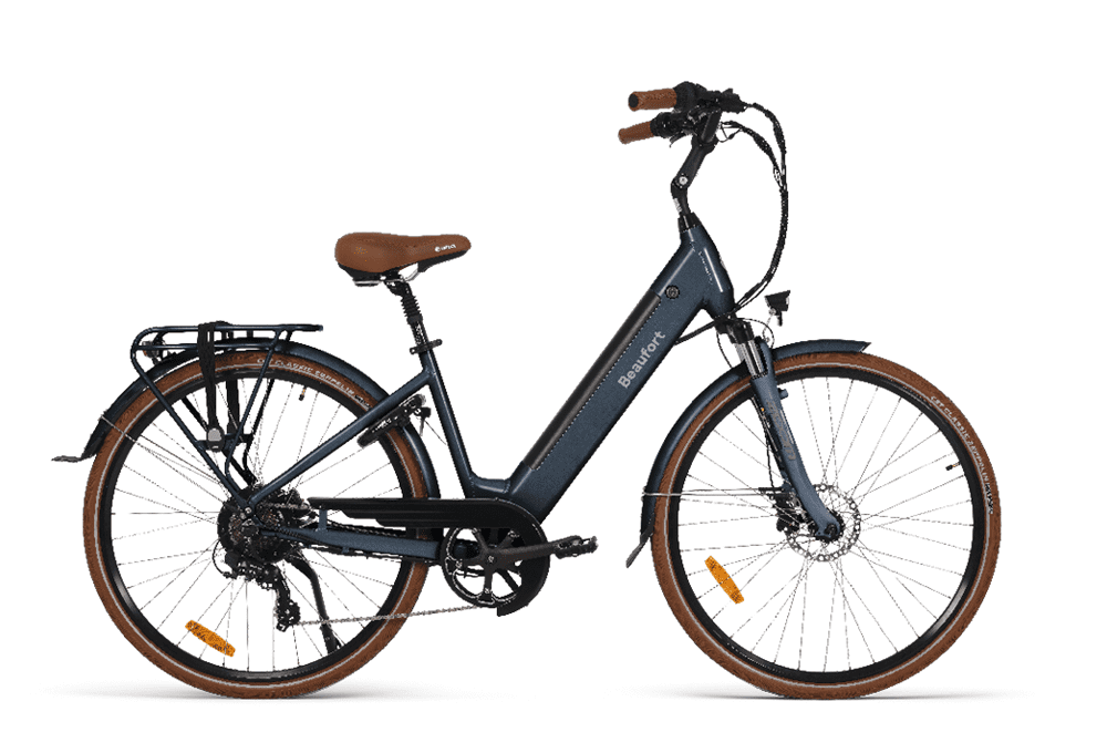 Vélo électrique ville Beaufort Britt Gris