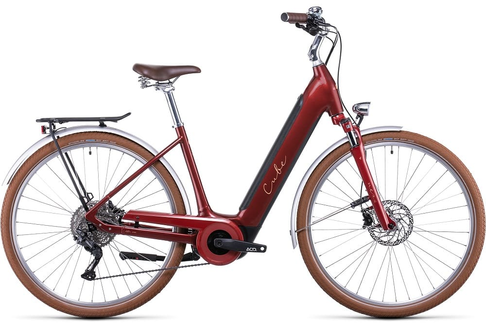 Vélo ville électrique Cube ella ride hybrid 500