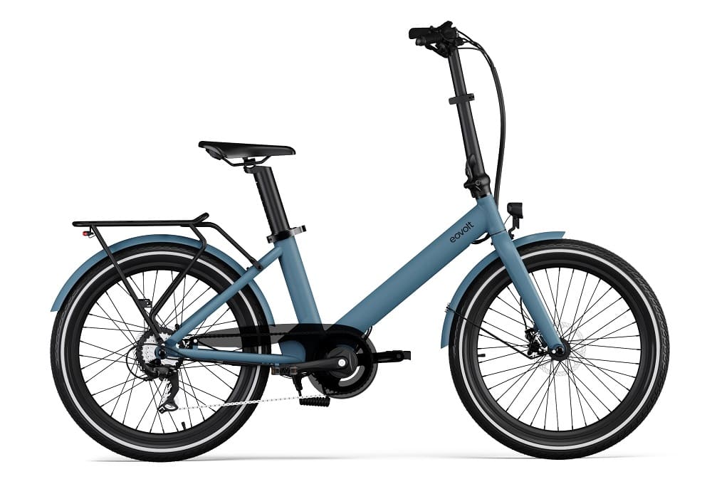 Vélo ville électrique Eovolt evening Bleu