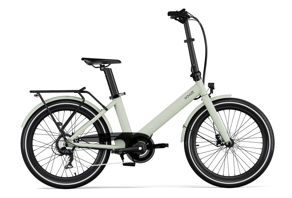 Vélo ville électrique Eovolt evening Vert