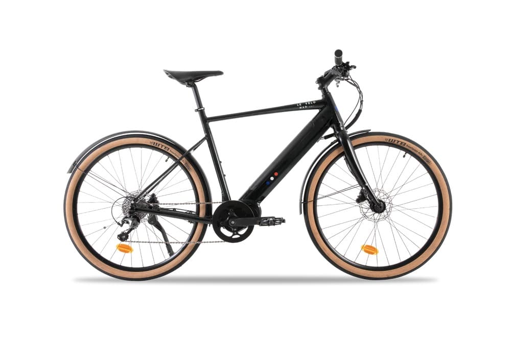Vélo ville électrique Le vélo mad SPORT + noir