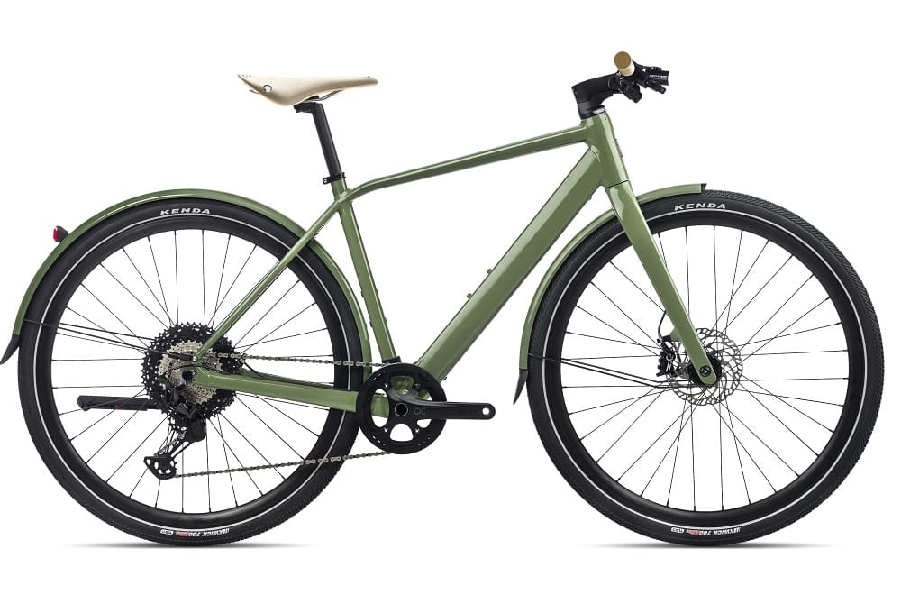 Vélo ville électrique Orbea vibe h10 mud Vert