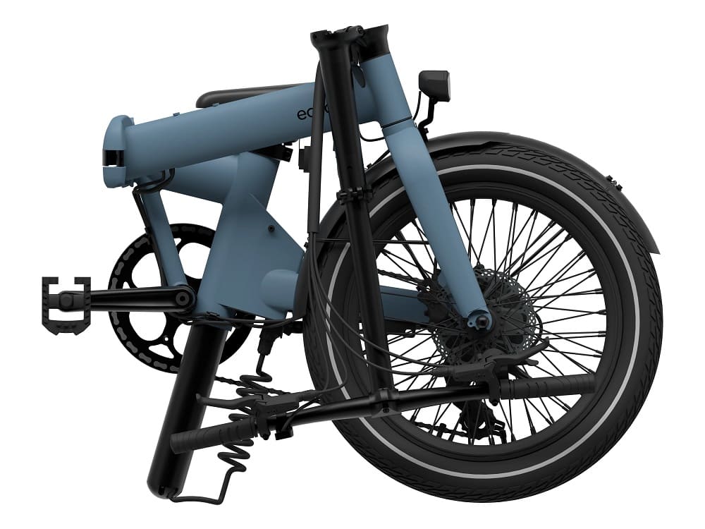 Vélo ville électrique pliant Eovolt afternoon Bleu – Image 11