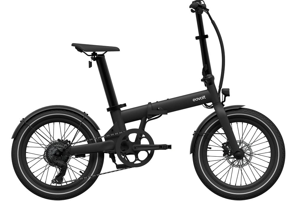 Vélo ville électrique pliant Eovolt afternoon Bleu – Image 7