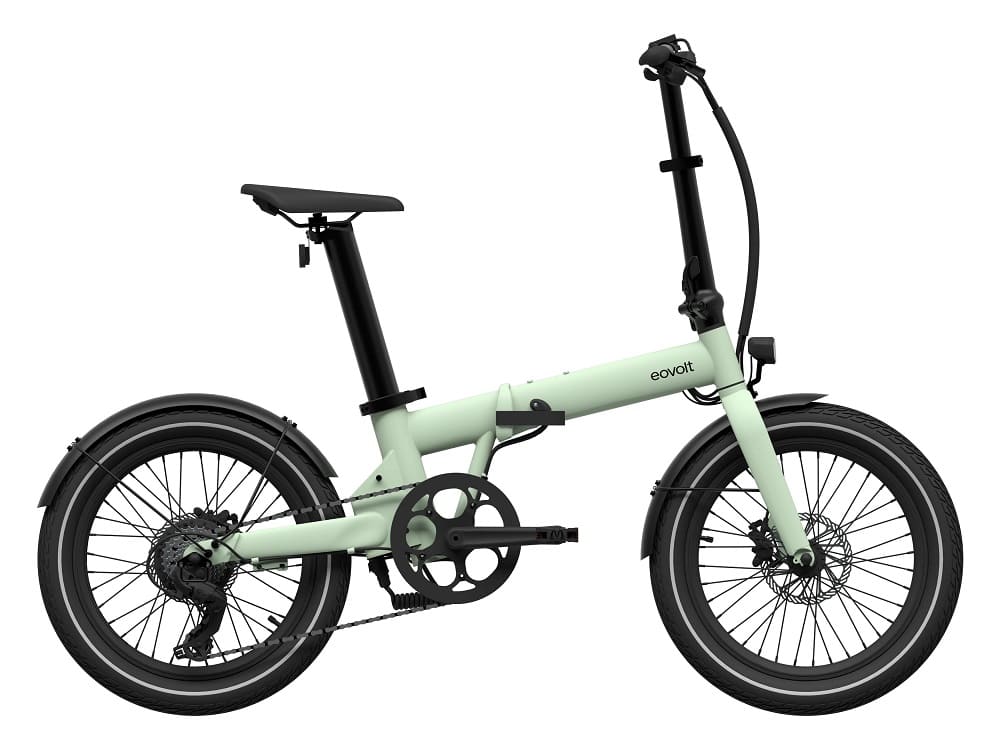 Vélo ville électrique pliant Eovolt afternoon Bleu – Image 3