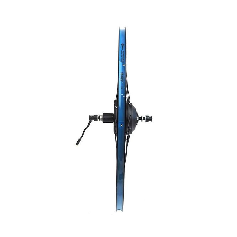 RAYONNAGE DU MOTEUR EN RAYONS INOX RENFORCÉS SUR UNE JANTE DOUBLE PAROI ADAPTÉE À VOTRE VÉLO 20'' 24'' 26'' 27,5'' 28'' 29'' – Image 2