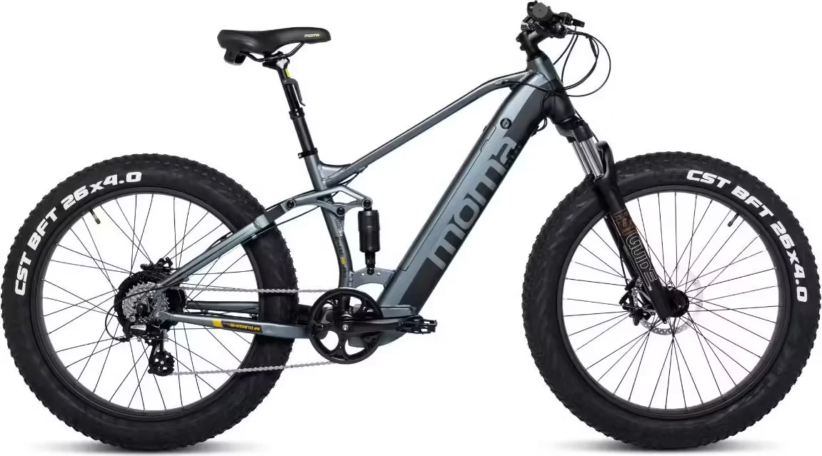 Moma E-MTB 29 Shimano Altus 8V Gris